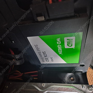 엔코어 본체 케이스+wd 10ezex 하드디스크 1tb+sata ssd 240gb