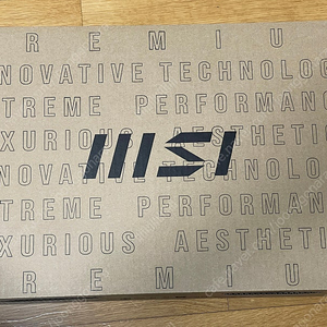 미개봉 새제품 MSI 씬 15 B13VE 인텔13세대 i5 RTX4050 RTX 4050 게이밍 노트북