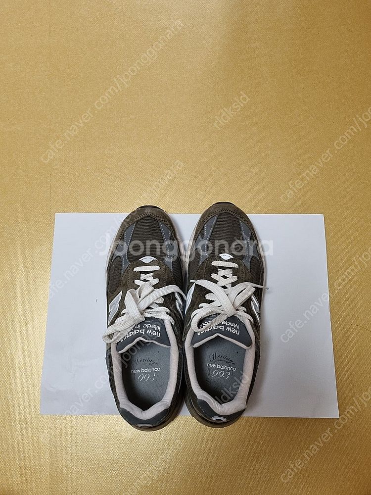 뉴발란스 993 밀리터리 그린 280 2E NEWBAL...--0