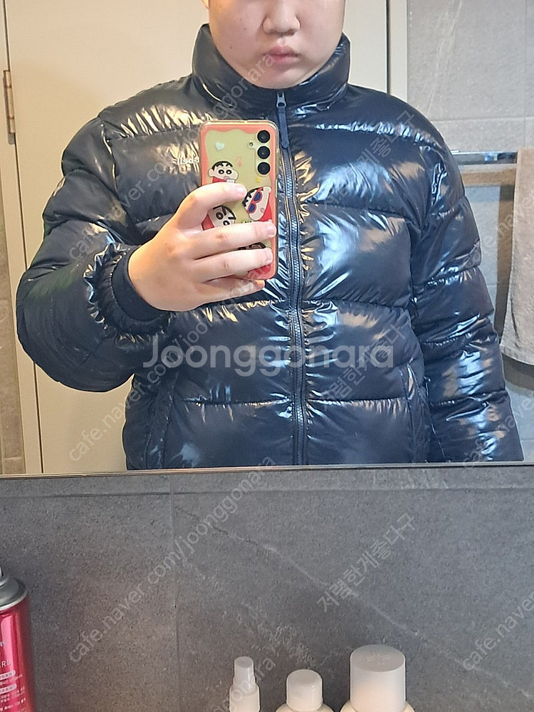몽벨 유광패딩--0
