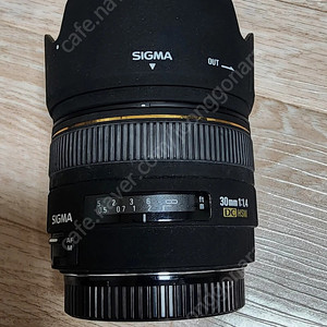 시그마 30mm F1.4 정품 캐논 마운트