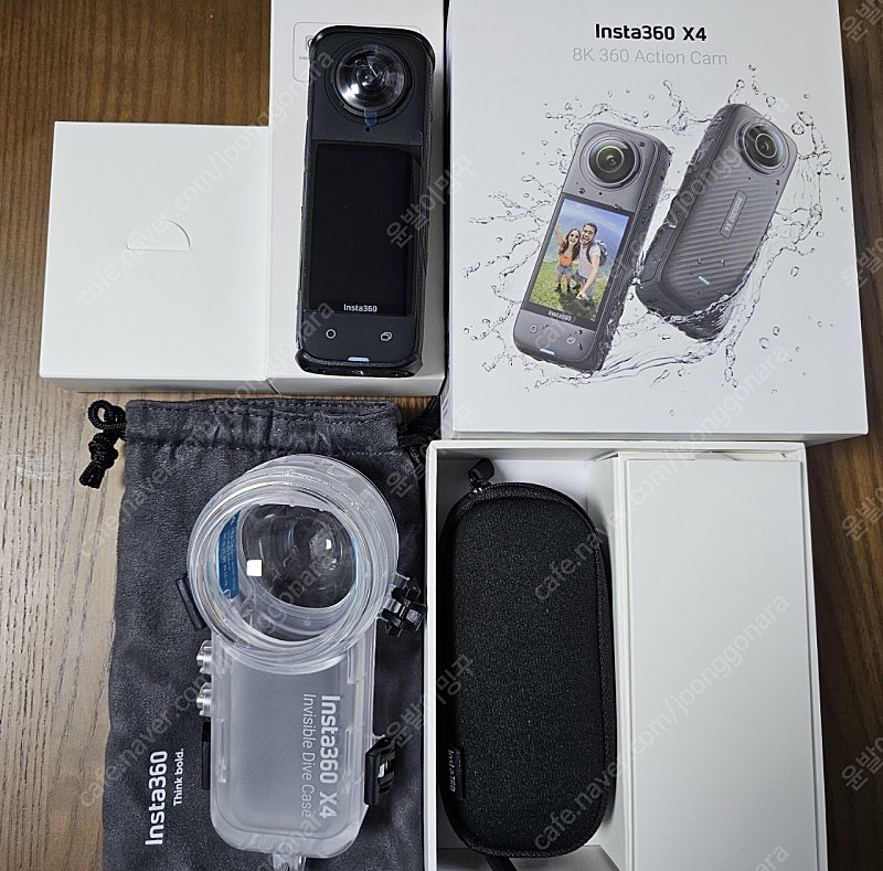인스타360 x4 다이브번들 (미사용 새상품)