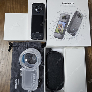인스타360 x4 다이브번들 (미사용 새상품)