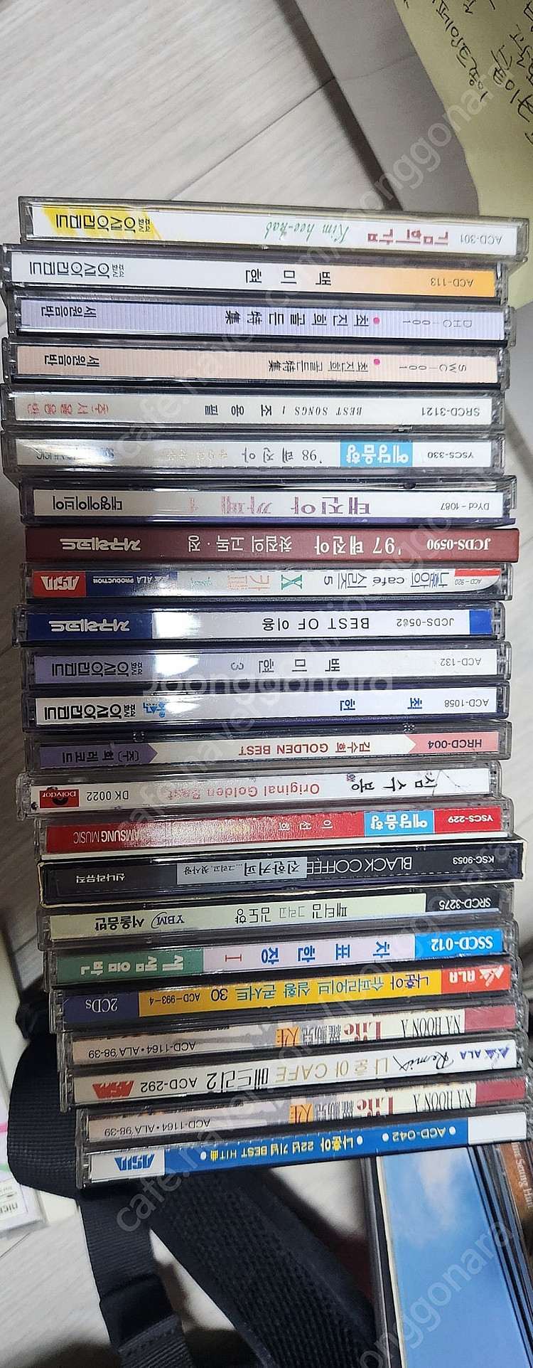 태진아,나훈아,심수봉등 정품cd--0
