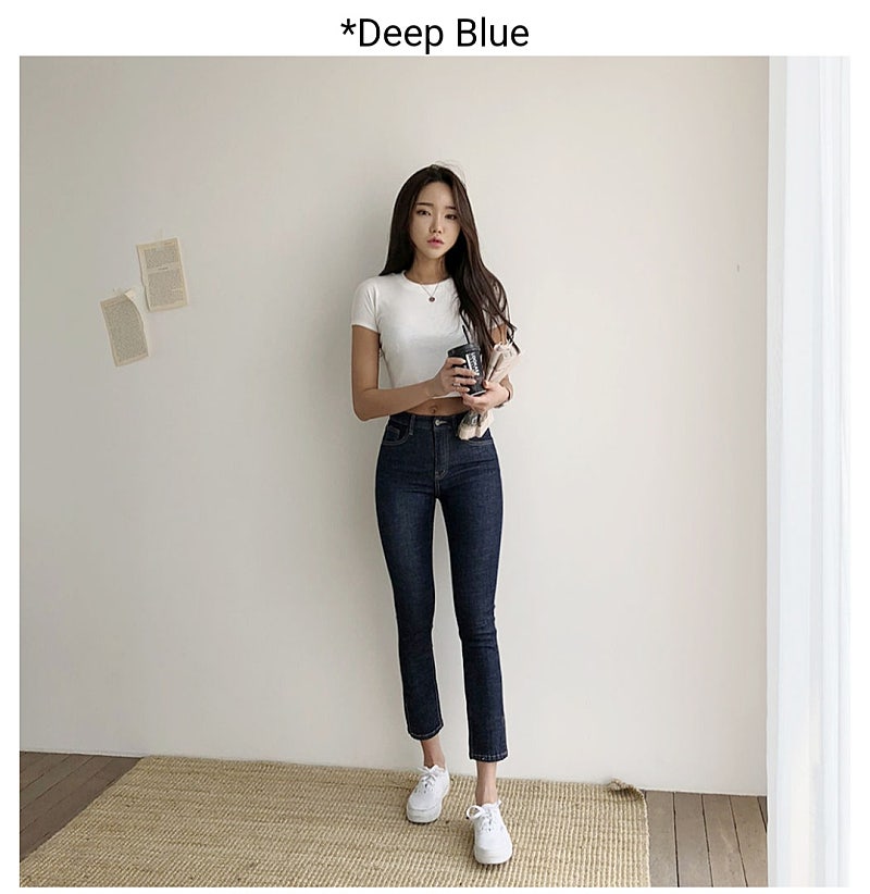 알콜 청바지 생지 일자팬츠 스키니 에이블리 지그재그