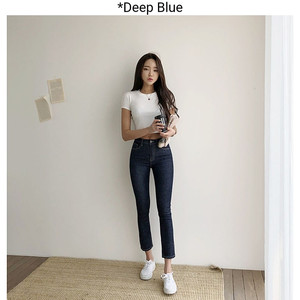 알콜 청바지 생지 일자팬츠 스키니 에이블리 지그재그