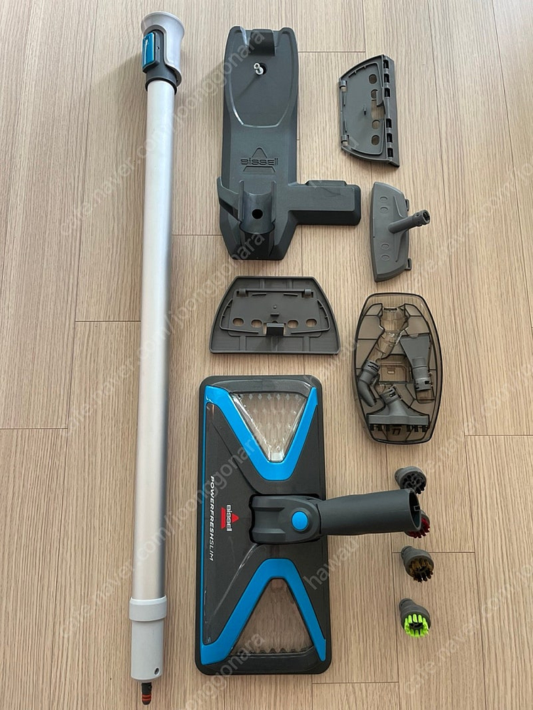 비쎌 파워 프레시 슬림 스팀청소기 풀셋 판매합니다.--1