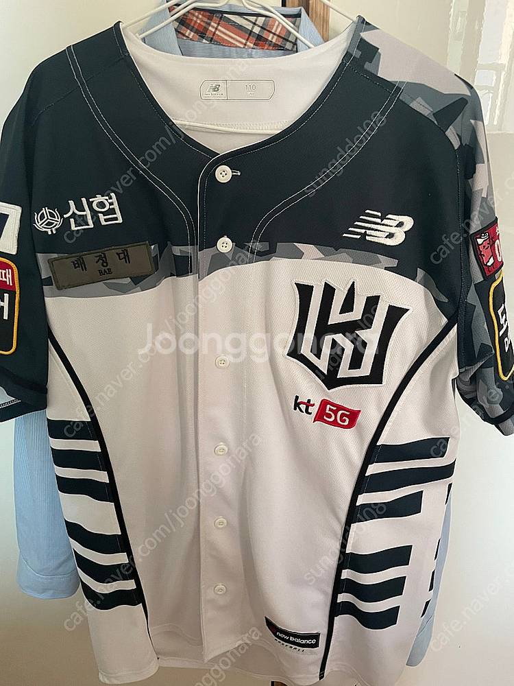 KT위즈 2021 밀리터리 배정대 110 유니폼--0