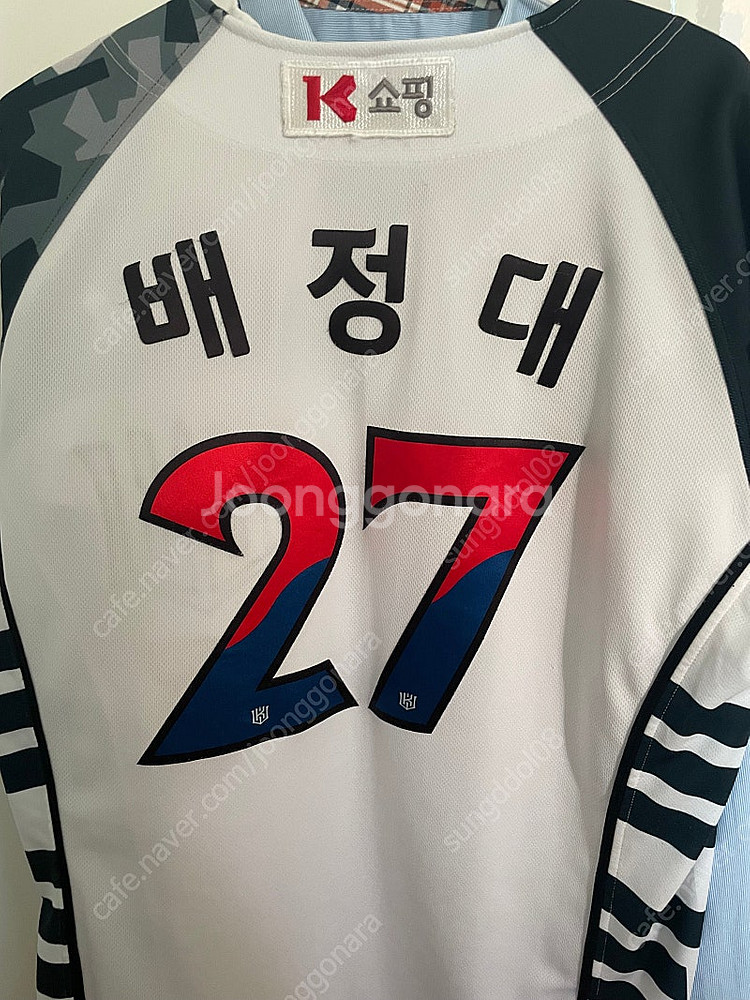 KT위즈 2021 밀리터리 배정대 110 유니폼--4