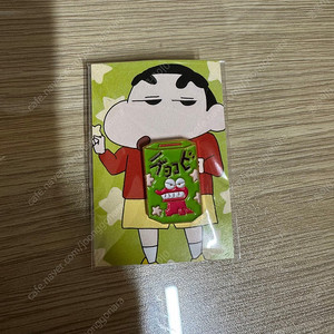짱구 초코비 뱃지 (새상품)
