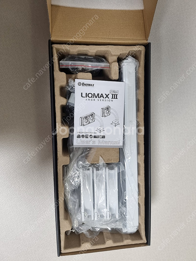 수냉쿨러 에너맥스 LIQMAX III ARGB WHIT...--1