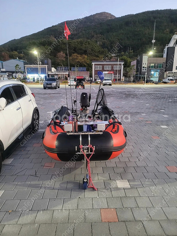 고무보트 풀셋팅 팝니다.--5