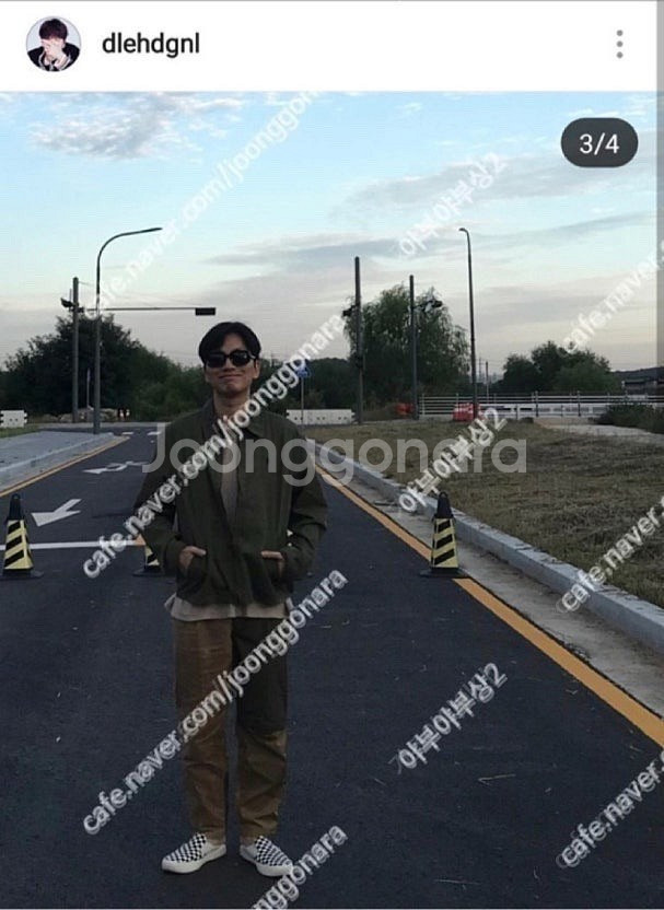 폴로 런던자켓 카키 M--0