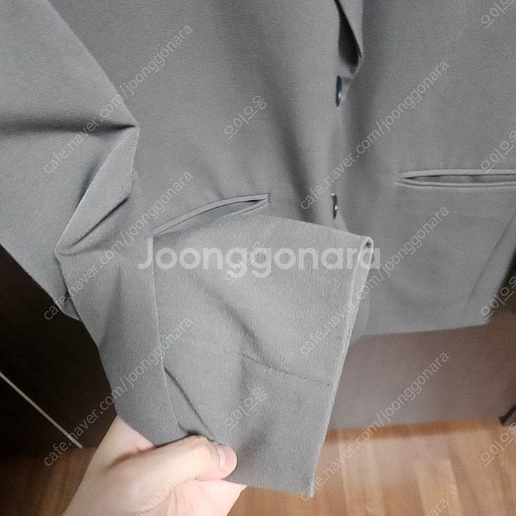 무신사 스탠다드 우먼즈 오버사이즈 블레이저 XS 라이트...--2