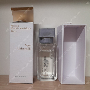 메종 프란시스 커정 아쿠아 유니버셜 edt 35ml 국문택(사용제품)
