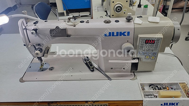 주키 공업용 미싱 사절 무소음--2