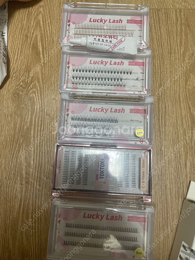 가닥 속눈썹 일괄(깜빡,톡톡)--0