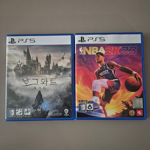 PS5 게임 (호그와트레거시, NBA23)