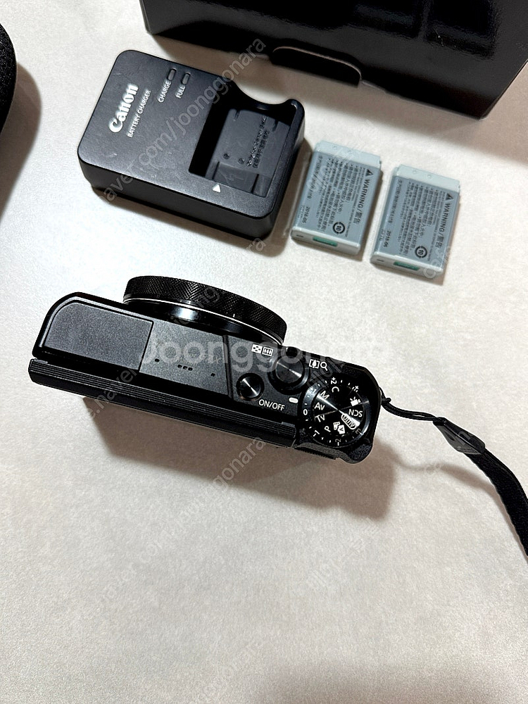 캐논 g7 mark2 (배터리2개, 64기가)--3