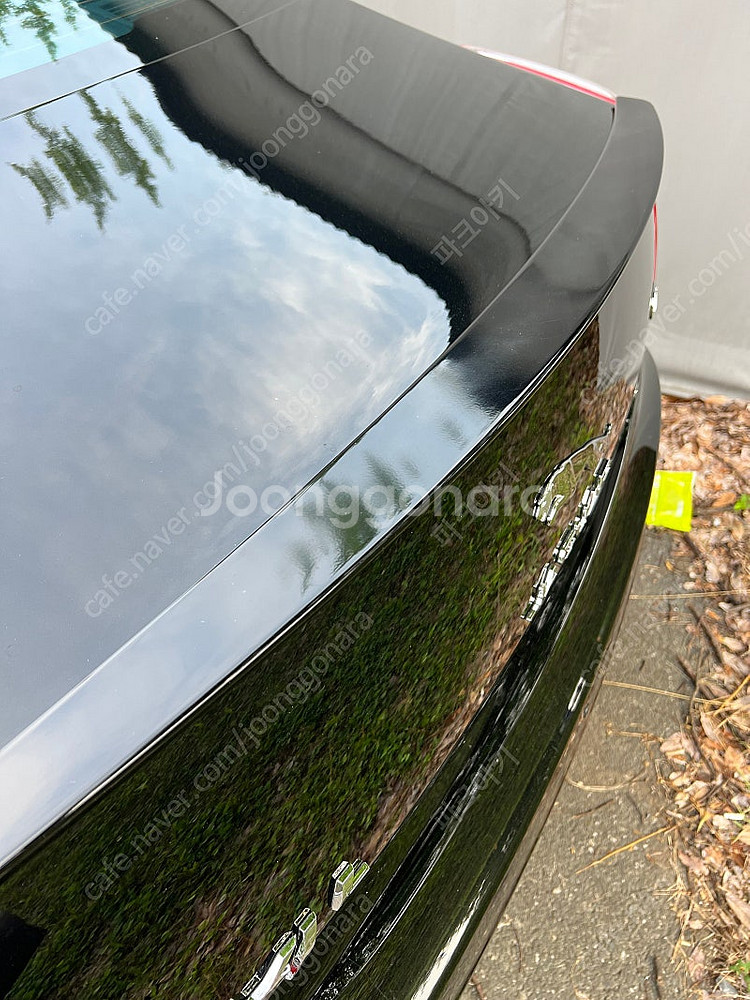 재규어 XJ X351 AWD 포트폴리오 리어 스포일러--0