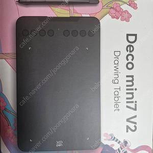 XP-Pen Deco mini7 V2 타블렛