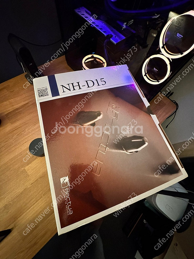 녹투아 공랭쿨러 NH-D15 실버 판매합니다--0