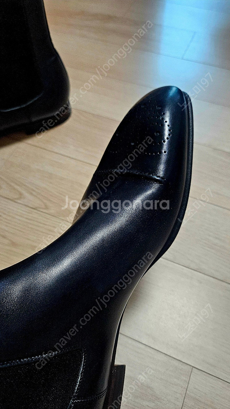 구찌 GUCCI 가죽 Eyelet Trim 첼시 부츠 ...--6