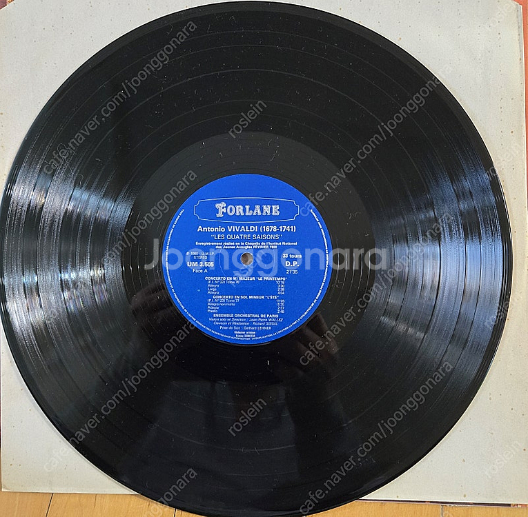 VIVALDI 비발디 사계 LP 엘피 4종류--5