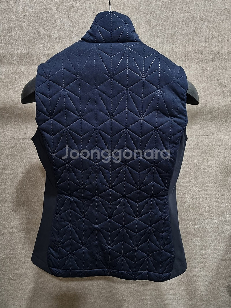 여성 90 빈폴 골프 패딩 조끼--1