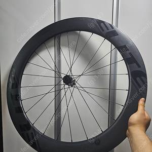엘리트 엣지 65mm 로드 자전거 프론트 휠