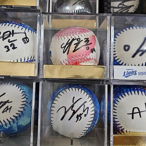 삼성라이온즈 첫홈런 첫승 기념구 일괄
