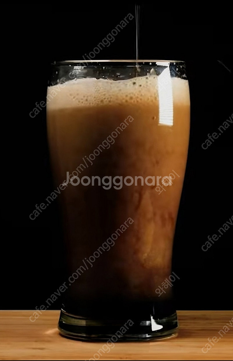 기네스 흑맥주잔 전용잔 유리잔 총6개 - 1개는 입구깨...--3