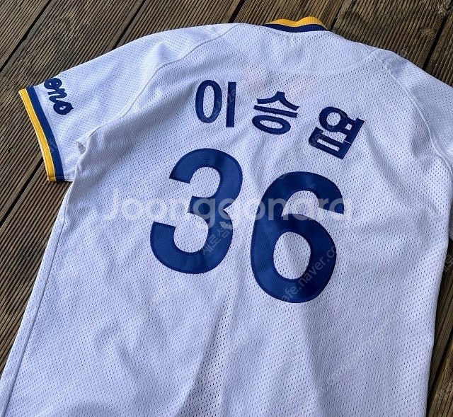 삼성라이온즈 이승엽 구형 유니폼 야구 유니폼 90/S--1
