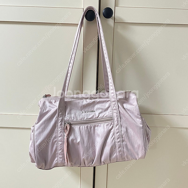 제이에스티나 보스턴백 핑크--2