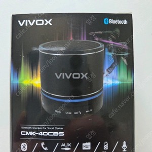 [새상품] VIVOX 블루투스 스피커 CMK-40CBS 팔아요.