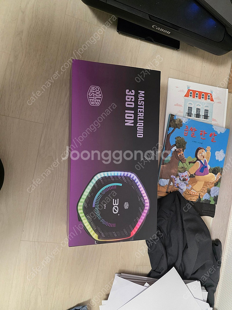 쿨러마스터 MASTERLIQUID 360 ION LCD...--0