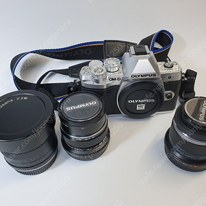 올림푸스 E-M10 마크3, 12mm f2.0, 45mm f1.8, 7.5mm f2.8일괄/개별판매