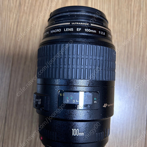 캐논 EF 100mm F2.8 macro 마크로렌즈 백마 USM 팝니다