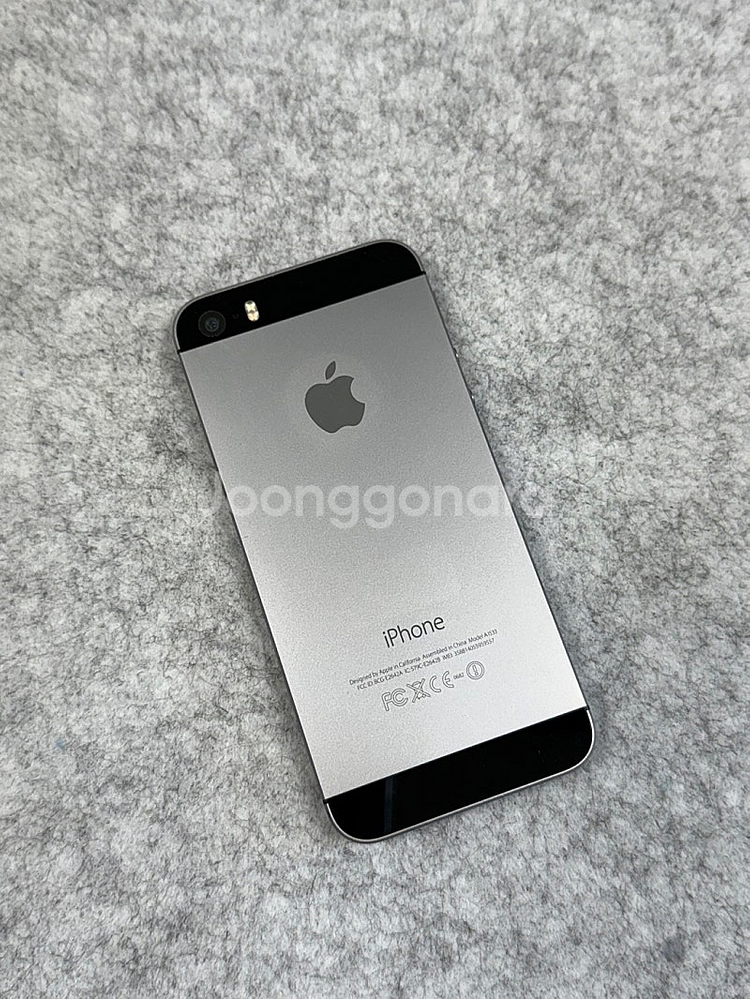 (자급제)아이폰5S 16G 스페이스그레이 미파손 깨끗한...--0