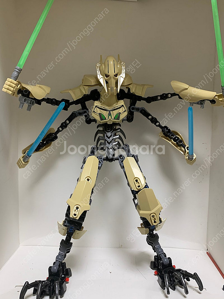 스타워즈 제다이 그리버스 장군 프라모델, 레고 같은 블럭, 완성품, 건프라, 건담--0