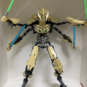 스타워즈 제다이 그리버스 장군 프라모델, 레고 같은 블럭, 완성품, 건프라, 건담