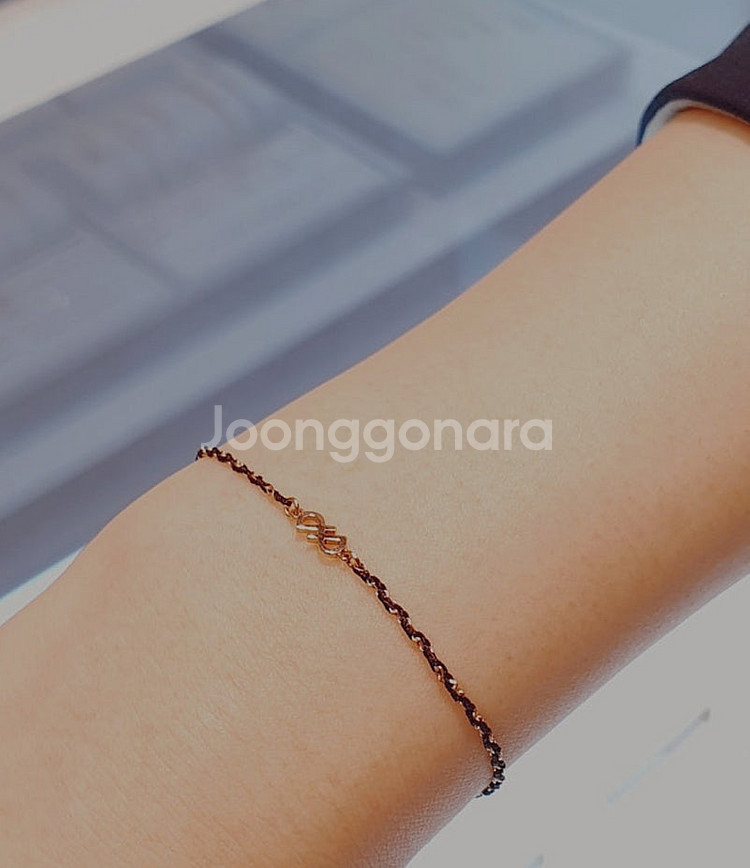 스톤헨지 She 14K 실크 팔찌 (정가 368,000...--3