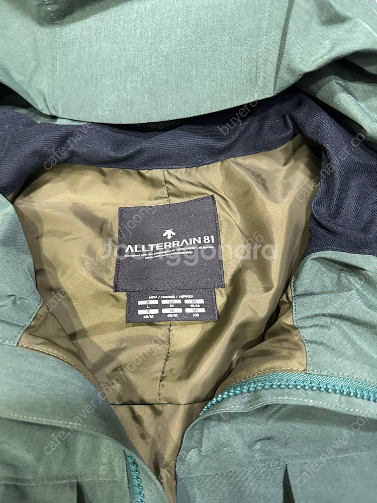 데상트 얼터레인 고어텍스 자켓 MADE IN JAPAN...--2