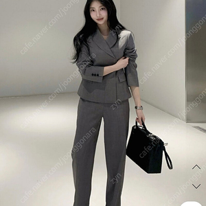 Bronn 브론 SHARKSKIN WOOL 셋업 그레이xs