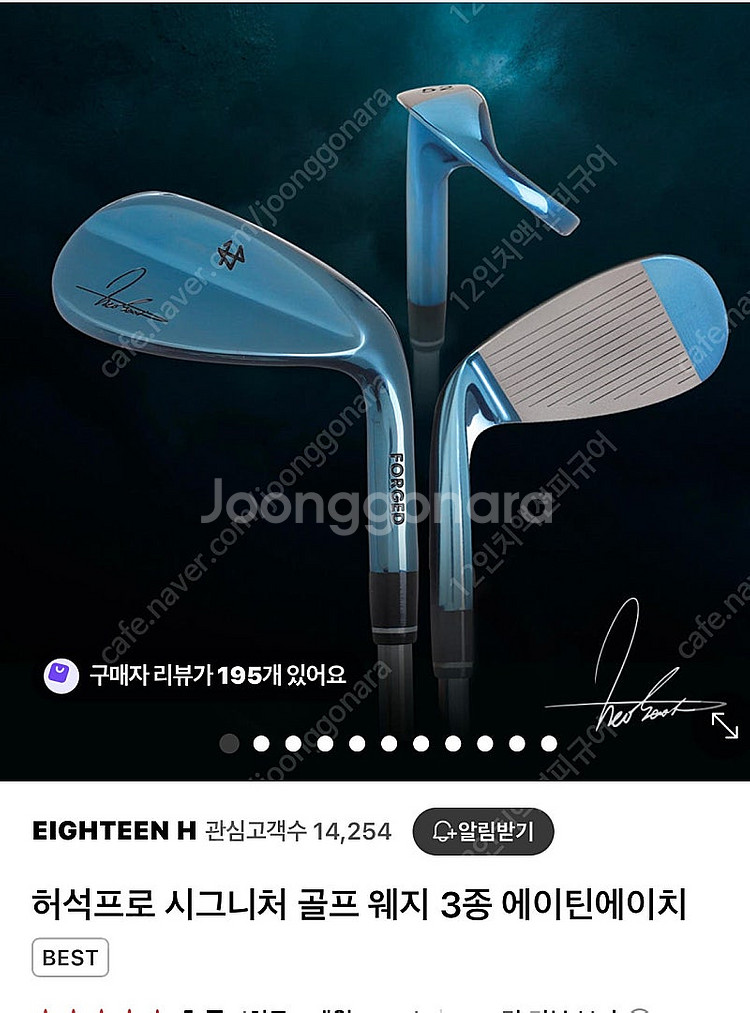 포틴 RM-11 52, 56 웨지 및 허석 에인틴H 웨...--0