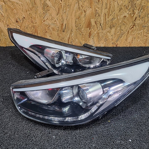 투싼 IX 신형 HID LED DRL 데이라이트 면발광 프로젝션 라이트 전조등
