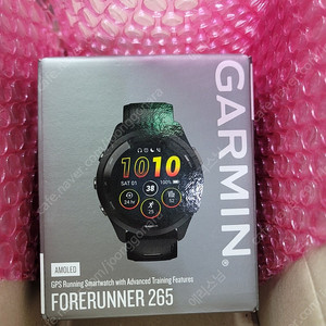 가민 포러너 265 블랙