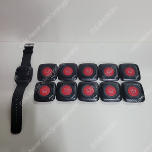 링고벨 시계페이저 1대 방수벨 13개 팔아요 이미지