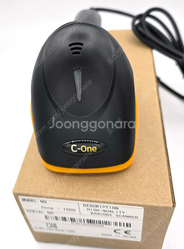 CONE-1000 바코드핸드스캐너 1D스캐너새제품 입니...--1