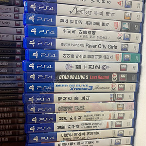 PS4 타이틀 대량 팝니다 .